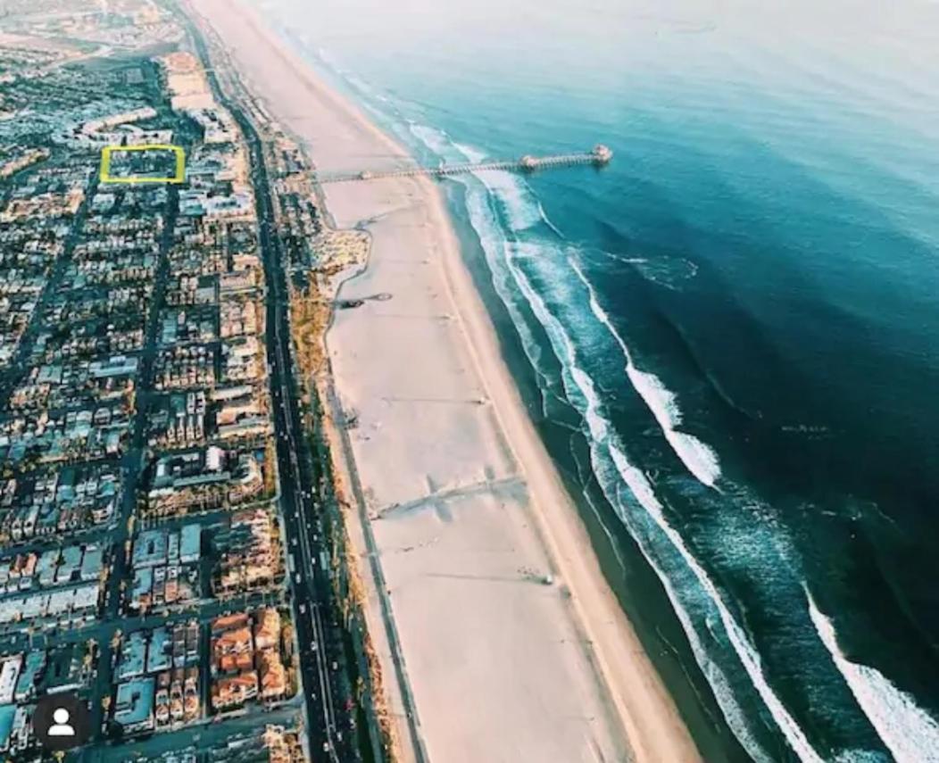 Steps To The Beach, Main Street And Pacific City - Ocean Views Хантингтон-Бич Экстерьер фото